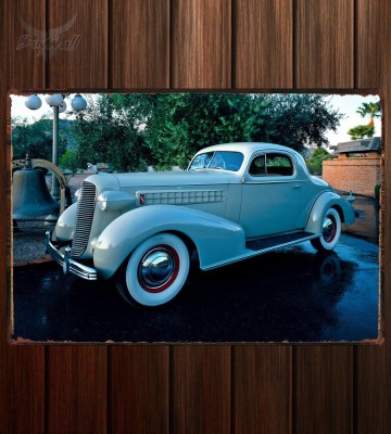 Металлическая табличка Cadillac V8 Series 70 Coupe
